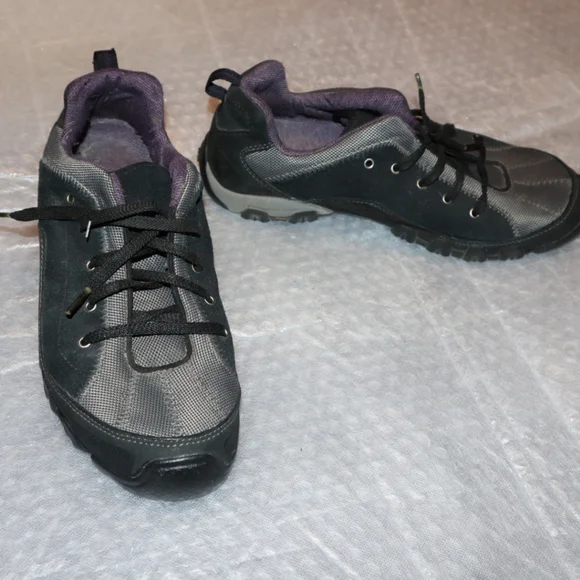 Columbia dragonfly LEA hiking Walking sneakers women's BL3498-010 Gray Black - Picture 3 of 10